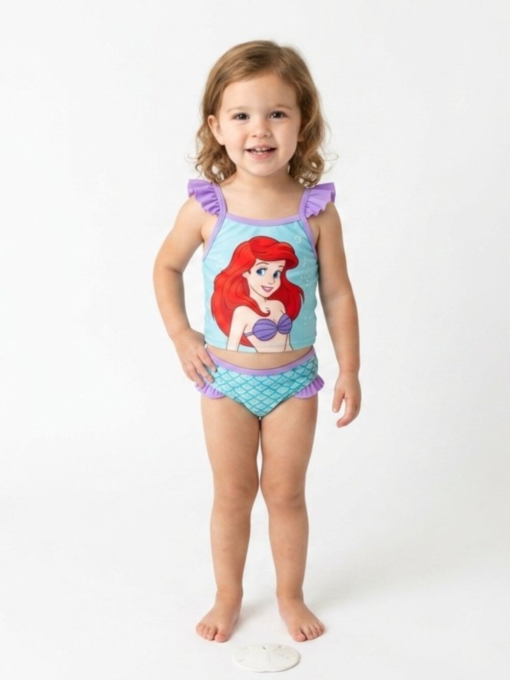 The Little Mermaid Ariel Baby Toddler Girls Girl's Tankini Swimsuit NWT